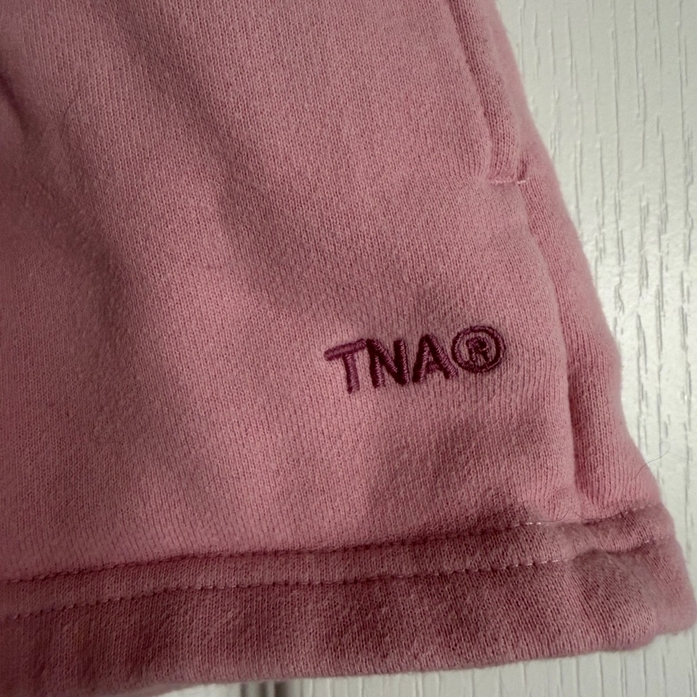 TNA Woman’s Pink Sweatshorts